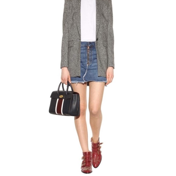 Rag & Bone Jean O Ring Denim Skirt Otto Size 26 - Picture 2 of 11